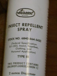 U.S. Military Insect Repellent (type III)
