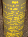US Army M1 3-Gallon Decontaminating Apparatus