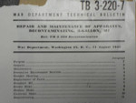 US Army M1 3-Gallon Decontaminating Apparatus