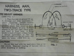 US Army WWII Two-Trace Harness (for sled)