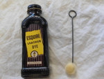 Vintage WWII Esquire Leather Dye (brown mahogany)