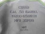 US Military .50 cal Spare Barrel Cover