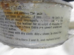 WWII US Military Shoe Impregnite (M1) Can