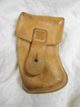 Czech Army Skorpion Magazine Pouch (leather)