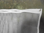 US Military Cotton Mesh Laundry Net (white)