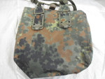 German Army Flectar Camouflage Gas Mask Bag
