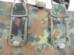 German Army Flectar Camouflage Gas Mask Bag