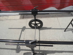 Wheeled Litter Carrier - closeup of top