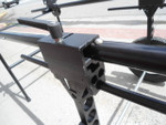 Military Litter Carrier - closeup