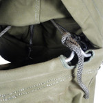 US Military Lister Bag - closeup