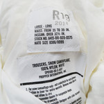Snow white trousers - long inseam label