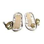 Aluminum Vintage Snowshoes from the Romanian Military