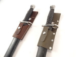 Swiss Army Leather and Vinyl Frog side
