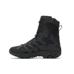 Men's Moab 3 8″ Tactical Zip Waterproof Boots (Black) - side