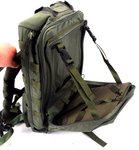 Harris Backpack opened