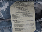 Bulldog SAW Barrel Bag label