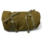WWII Wool Sleeping Bag Liner rolled up