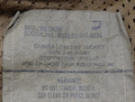 USMC Desert Marpat Jacket size label