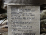US Army Assault Pack label up close
