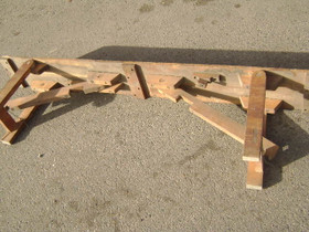 U.S. Army WWI Mess Hall Bench