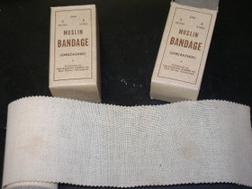WWII U.S. Army Muslin Bandage (unbleached)