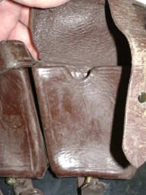 Vintage European Leather Ammo Pouches