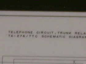 U.S. Army TA-276/TTC Telephone Circuit Trunk
