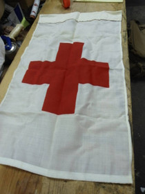 US Military 1964 Red Cross Flag
