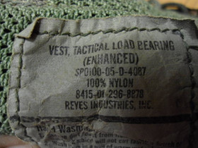US Military Tactical Load Bearing Vest