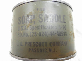 WWII US Army Cavalry Saddle Soap WWII US Army Cavalry Saddle Soap