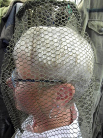 British Nylon Face Veil