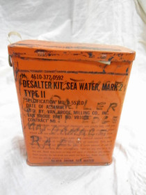US Navy Mark 2 Sea Water Desalter Kit US Navy Mark 2 Sea Water Desalter Kit