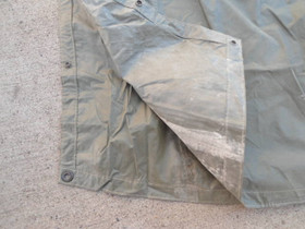 US Military Coated Nylon Poncho (OG 207) US Military Coated Nylon Poncho (OG 207)