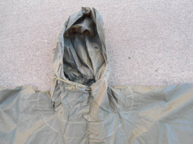US Military Coated Nylon Poncho (OG 207) US Military Coated Nylon Poncho (OG 207)