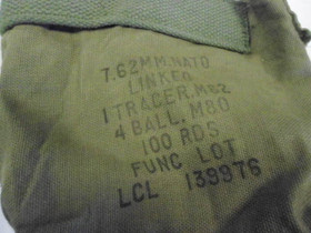US Army 7.62mm 100 Round Pouch