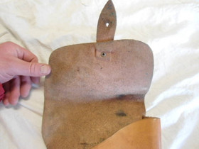 Serbian Army Scorpion Firearm Leather Holster