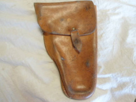 Serbian Army Scorpion Firearm Leather Holster