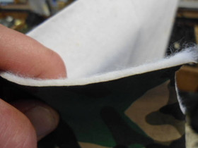 Woodland Camouflage Vinyl Fabric