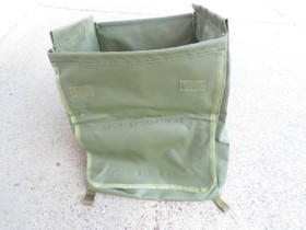 U.S. Military OD Vinyl Collapsible Box/Bin