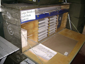 Swedish Military Large Field Desk