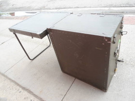 U.S. Military Field Desk - back view U.S. Military Field Desk - back view