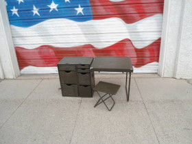 U.S. Military Field Desk - alternate view U.S. Military Field Desk - alternate view