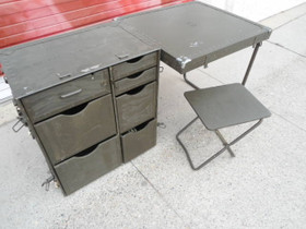 U.S. Military Field Desk  - top view U.S. Military Field Desk  - top view