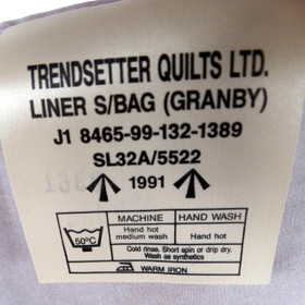 Sleeping Bag Liner - label Sleeping Bag Liner - label