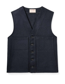 Filson Wool Vest navy
