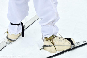 Bunny Boots - with skis on Bunny Boots - with skis on