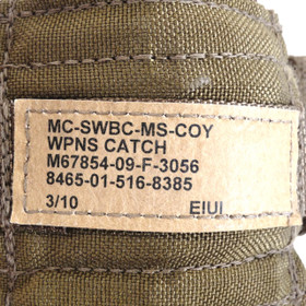 Belt catch - label