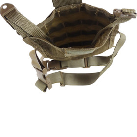 Drop leg panel - open