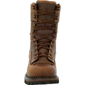 Low heel logger boot - front Low heel logger boot - front