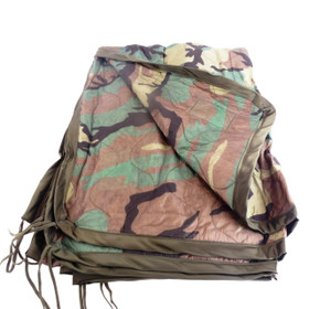Army woobie blanket - unfolded Army woobie blanket - unfolded